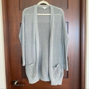 Oversized Grey Gap Cardigan size S